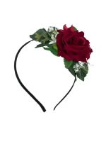 ДИАДЕМА С ЦВЕТЕ РОЗА